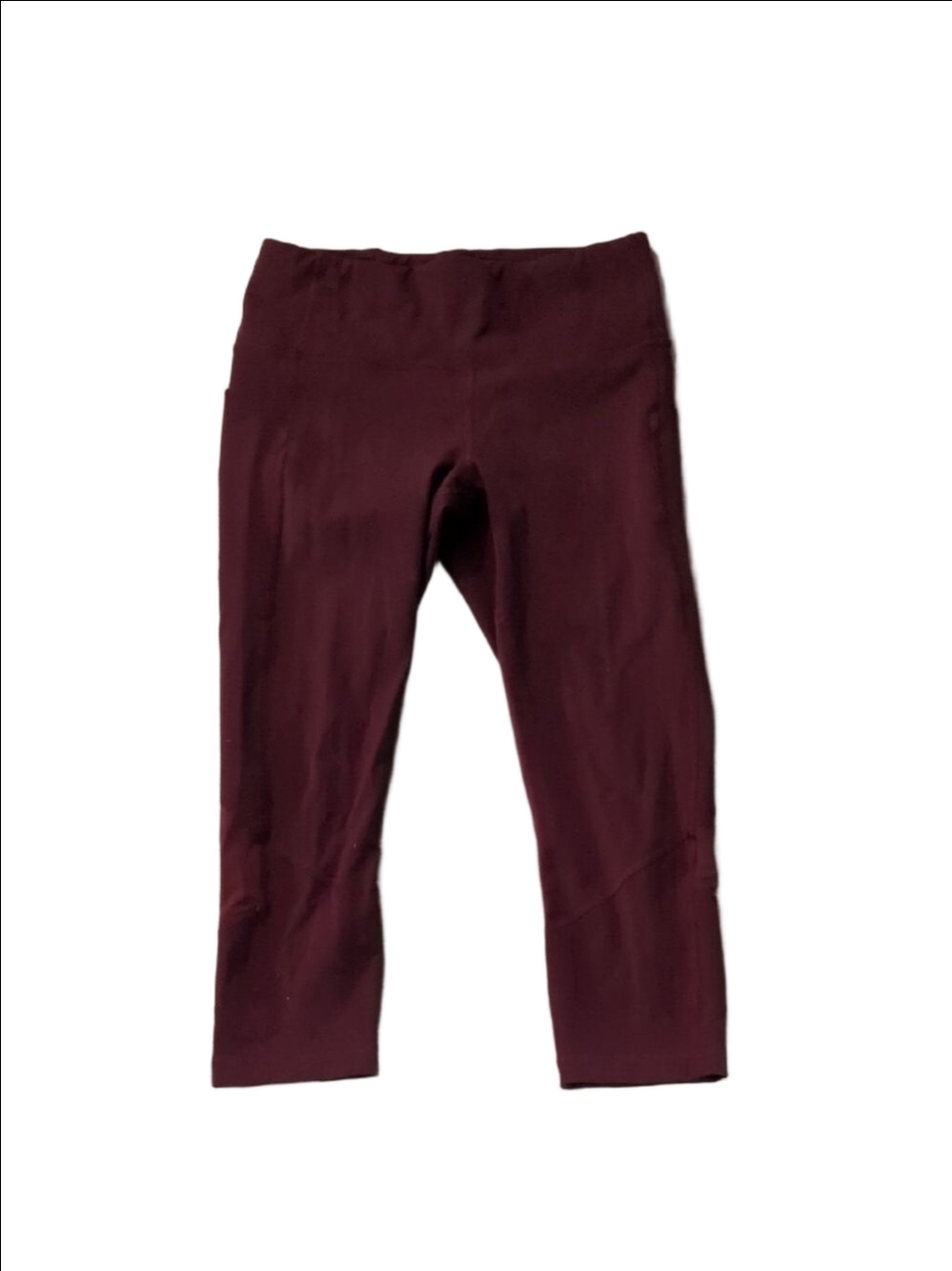 Lululemon Pace Rival High-Rise Crop 22" Cassis Size 8